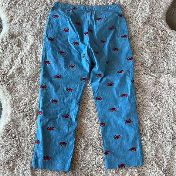 Lily Pulitzer crab pants 6 - Picture 3 of 8